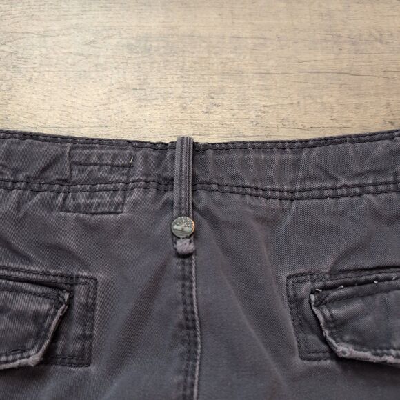 Timberland Shorts Mens Adult 38 Blue Cargo Pockets Outdoors Logo - Picture 7 of 7